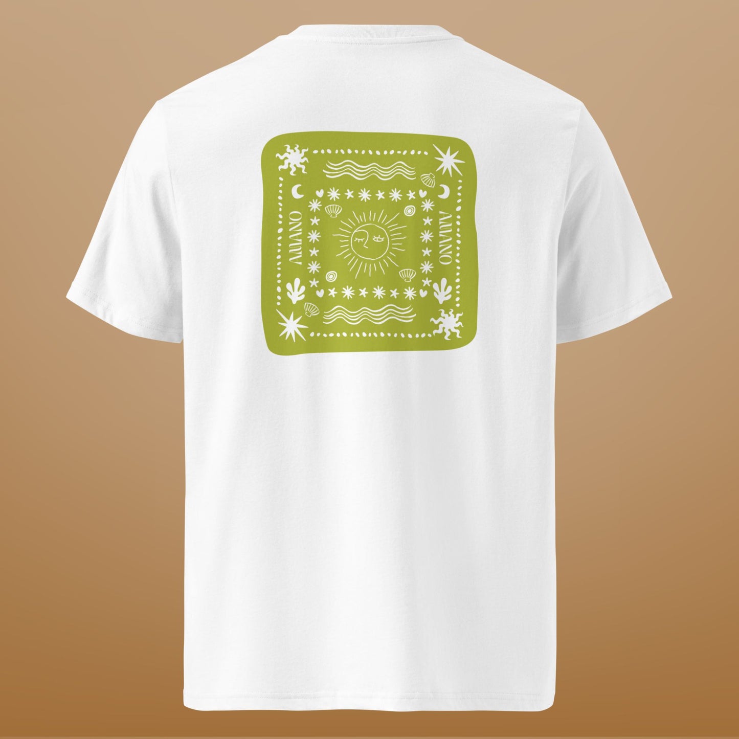 T-shirt Amano Sun - impression dos
