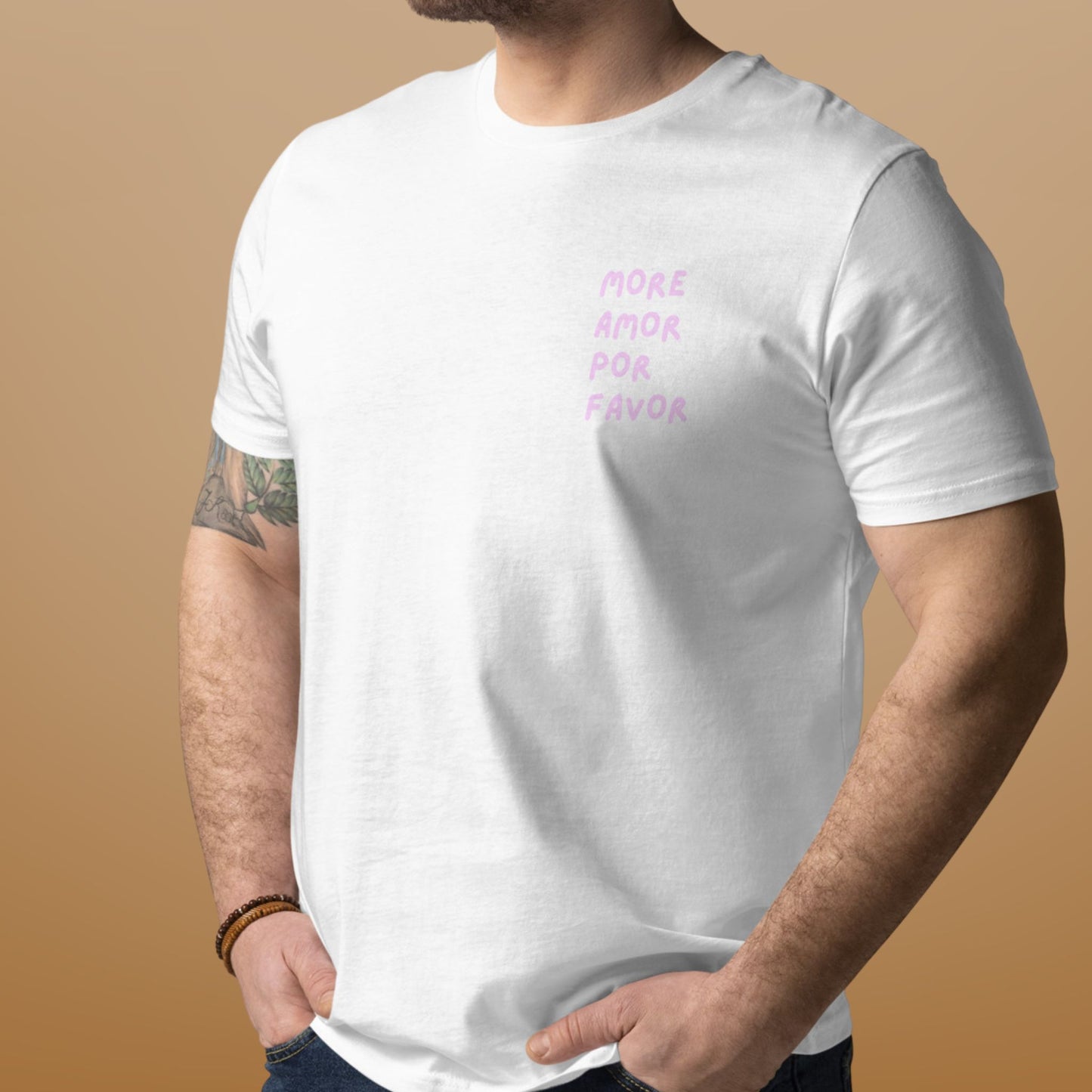 T-shirt More Amor Por Favor Homme