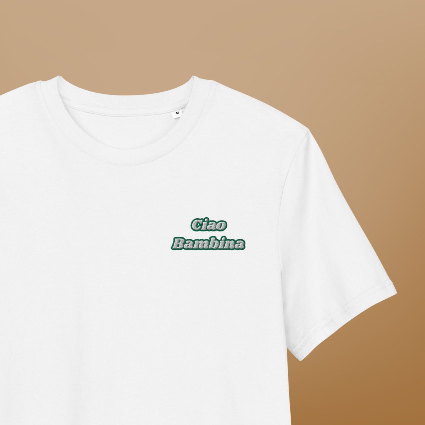 T-shirt Brodé Ciao Bambina Femme