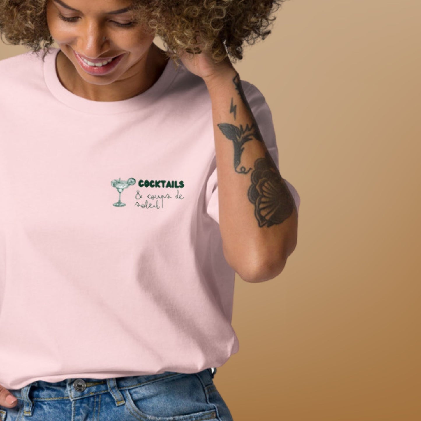 T-shirt Cocktails & Coups de soleil Femme