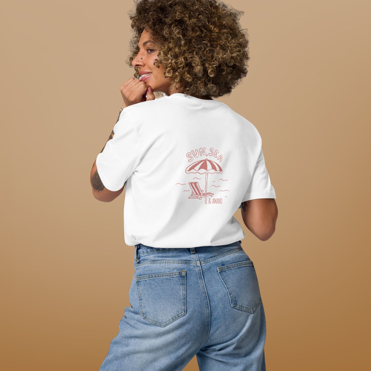 T-shirt Sun, Sea & Amano Femme