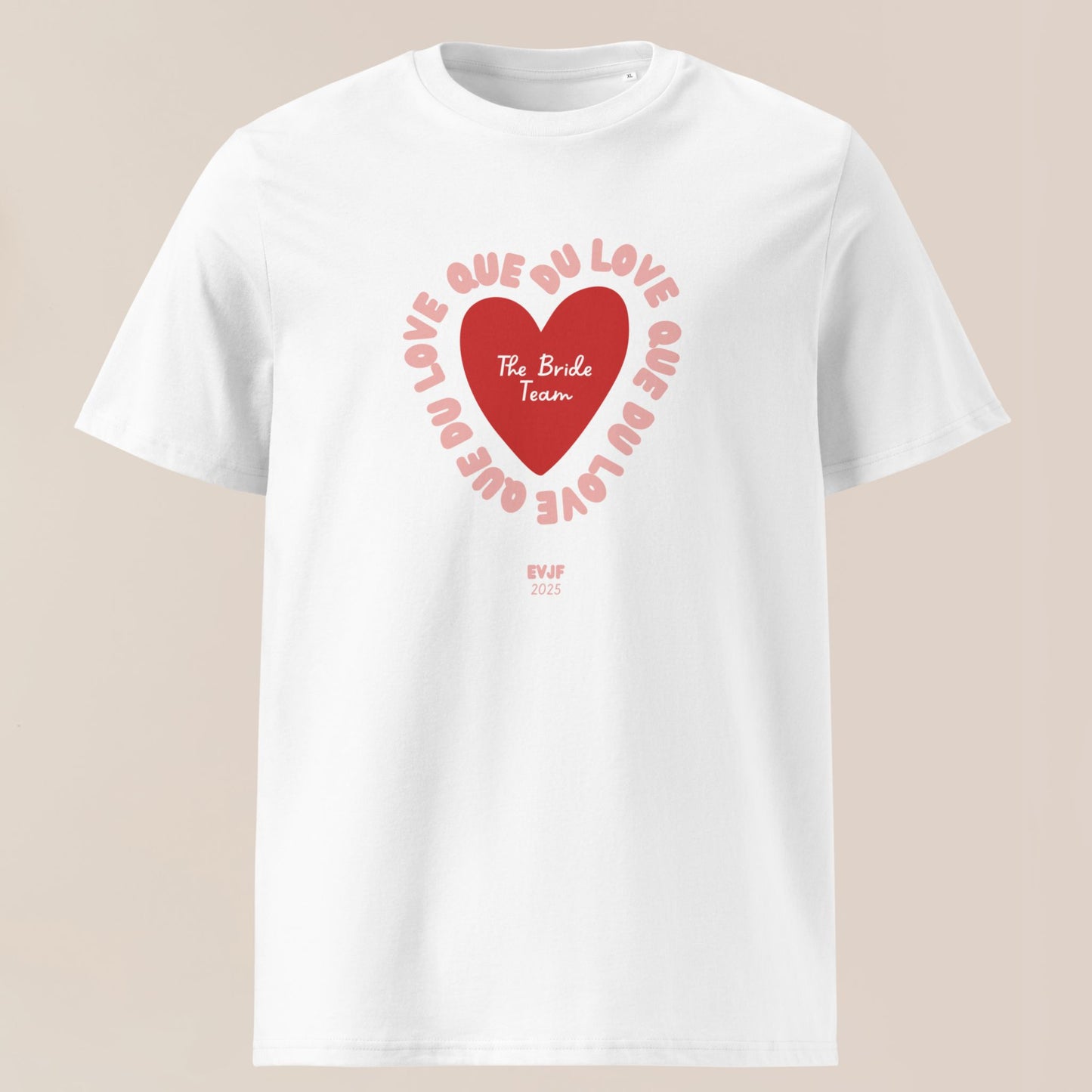 T-shirt EVJF - The Bride Team