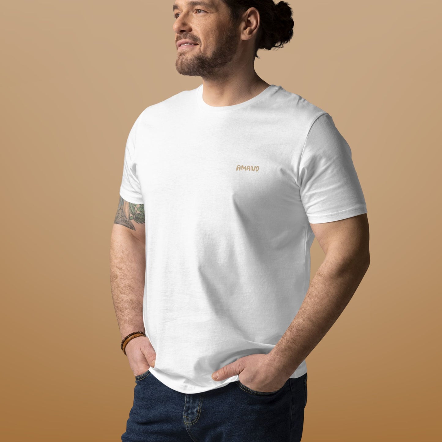 T-shirt Arty Gold Homme