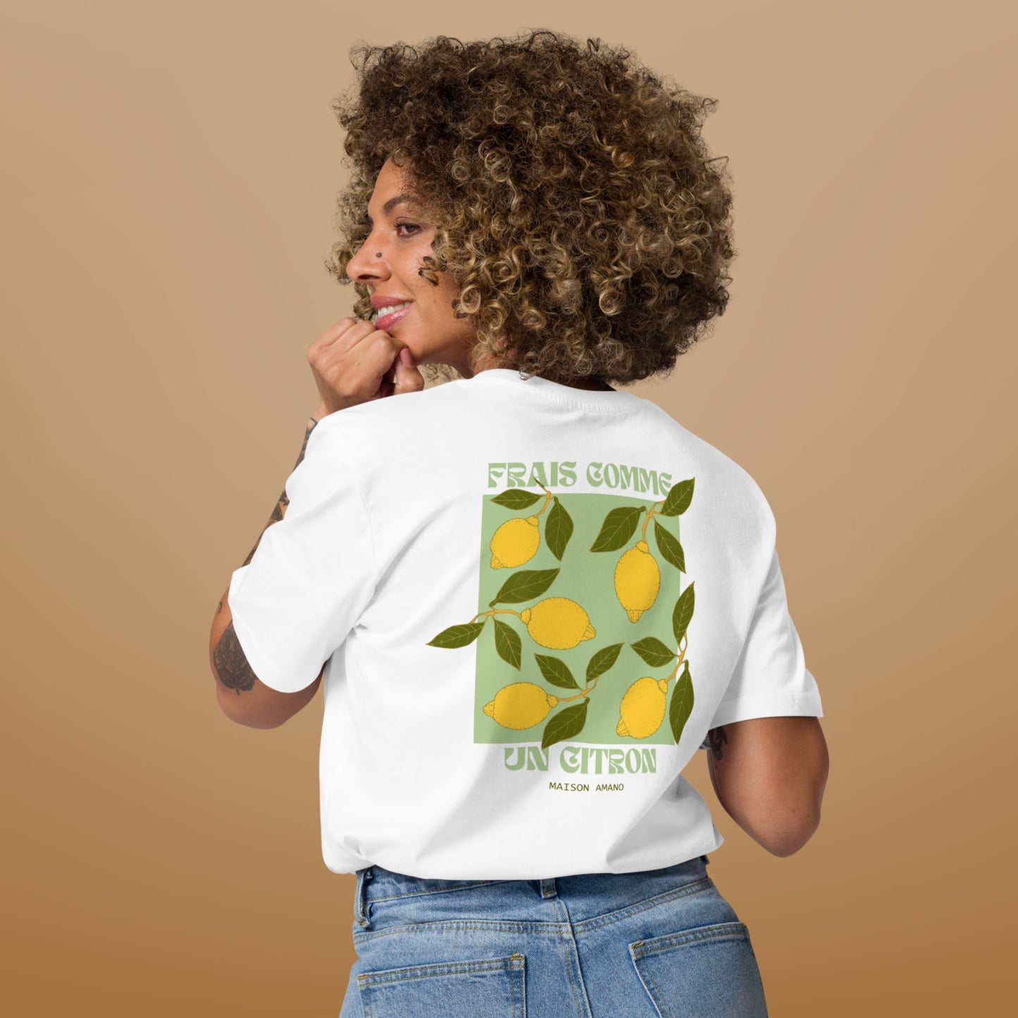 T-shirt "Frais comme un citron"