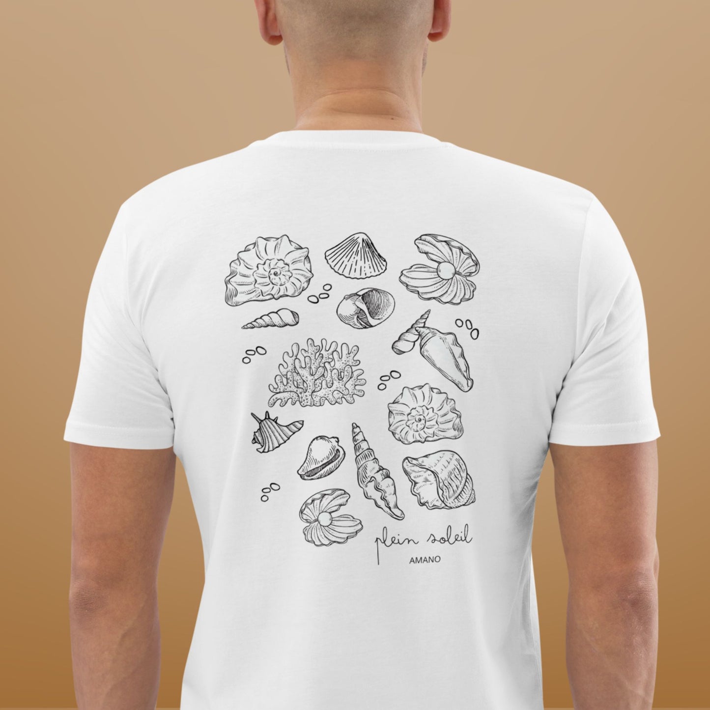 T-shirt en coton bio "Plein Soleil" – Homme