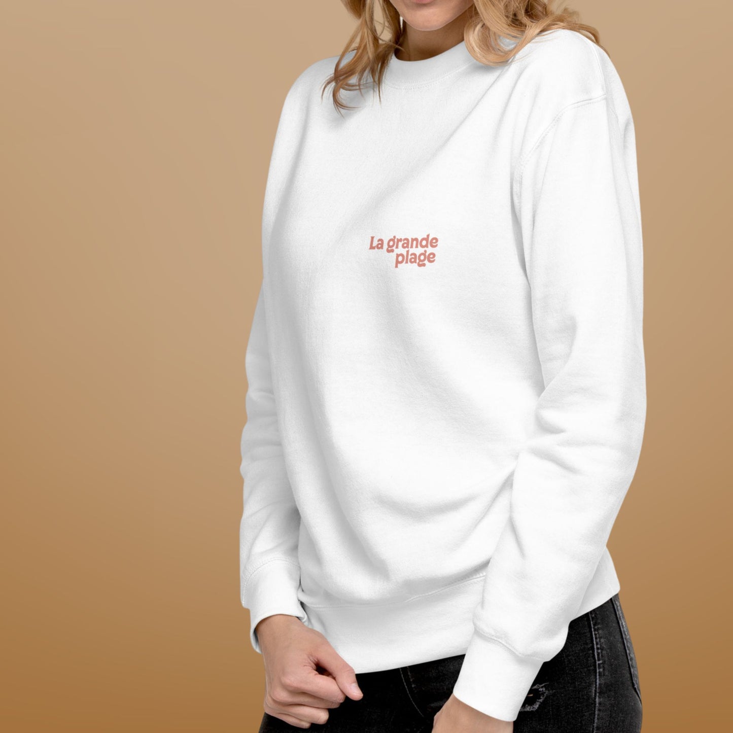 Pull Imprimé Plage Femme