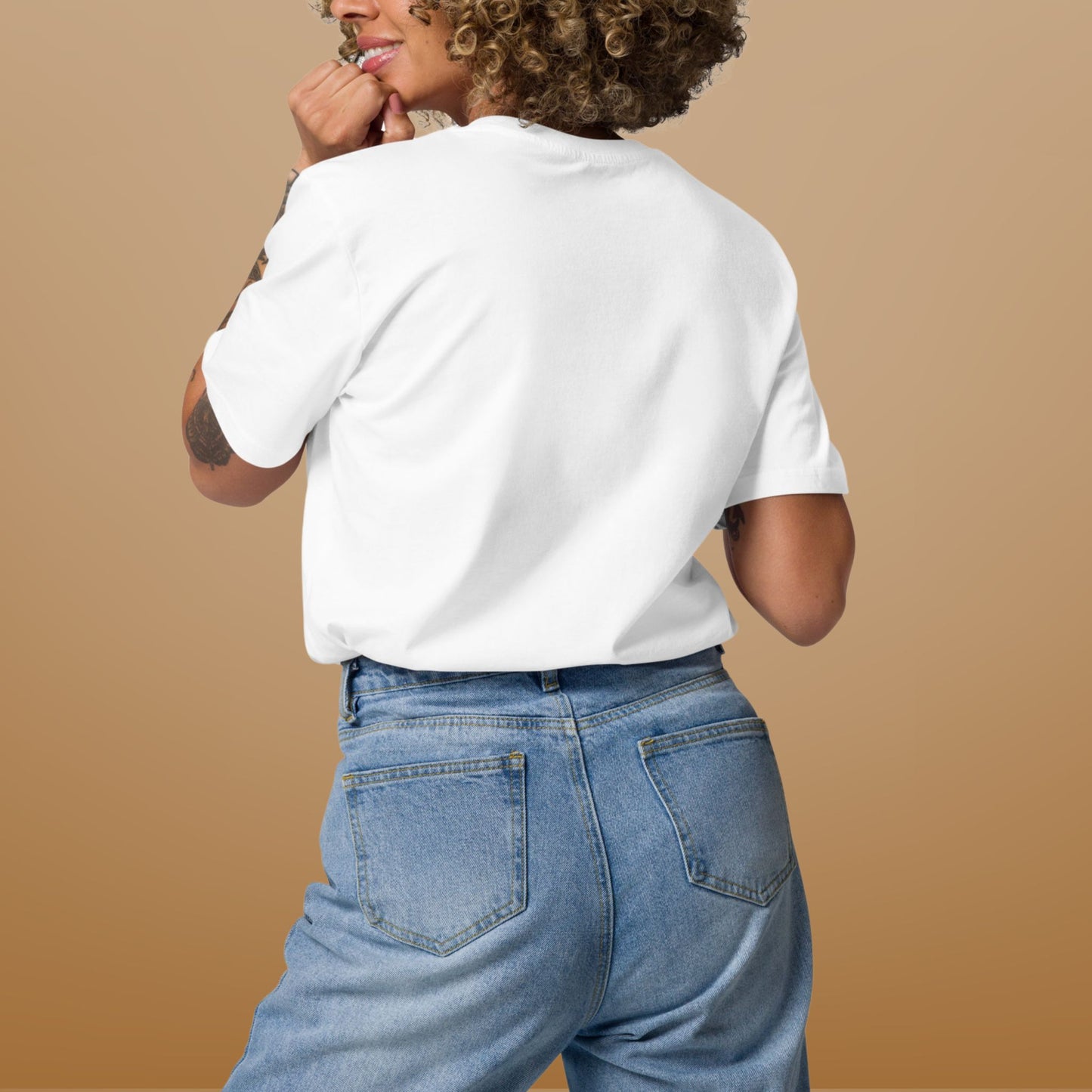 T-shirt More Amor Por Favor Léopard