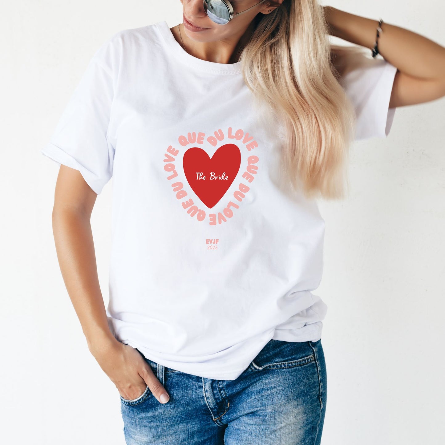 T-shirt EVJF - The Bride