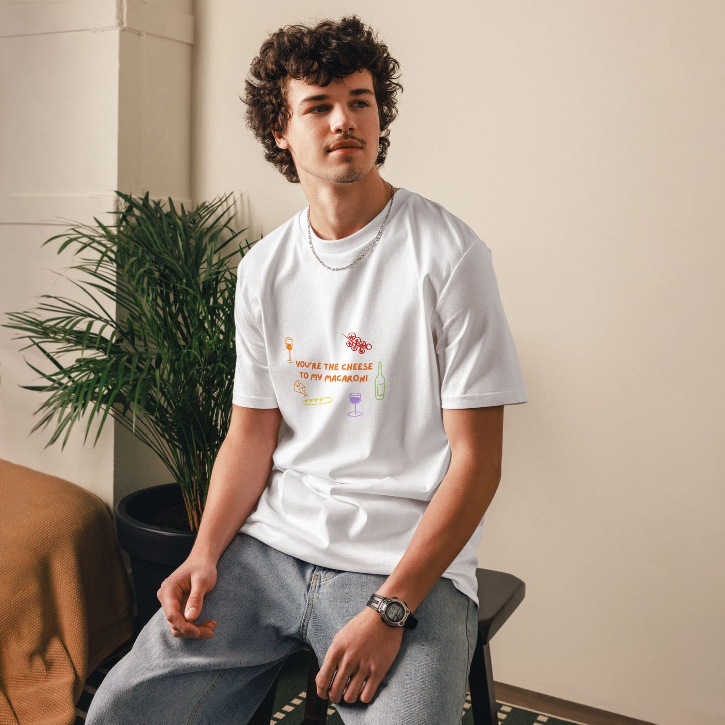 T-shirt You're the cheese to my Macaroni