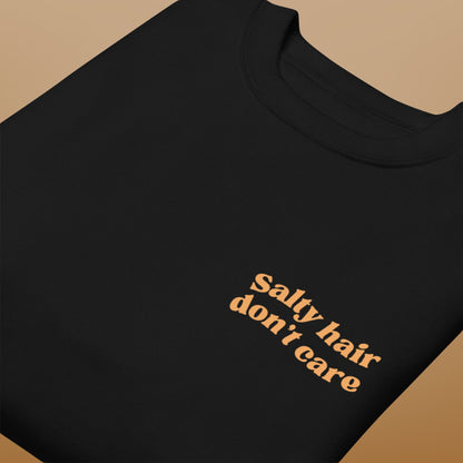 Pull Salty hair, Don't care Femme