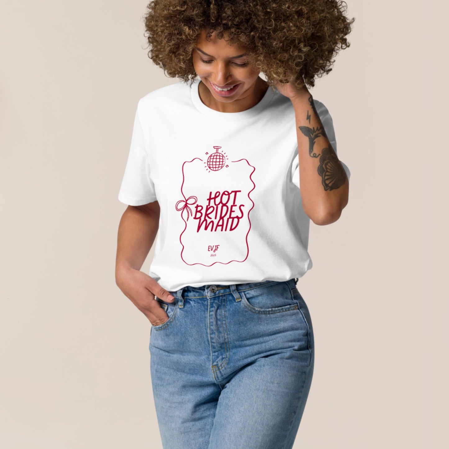 Tee shirt EVJF - Hot Bridesmaid