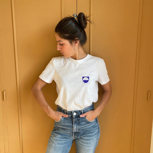 T-shirt Arty Blue Femme