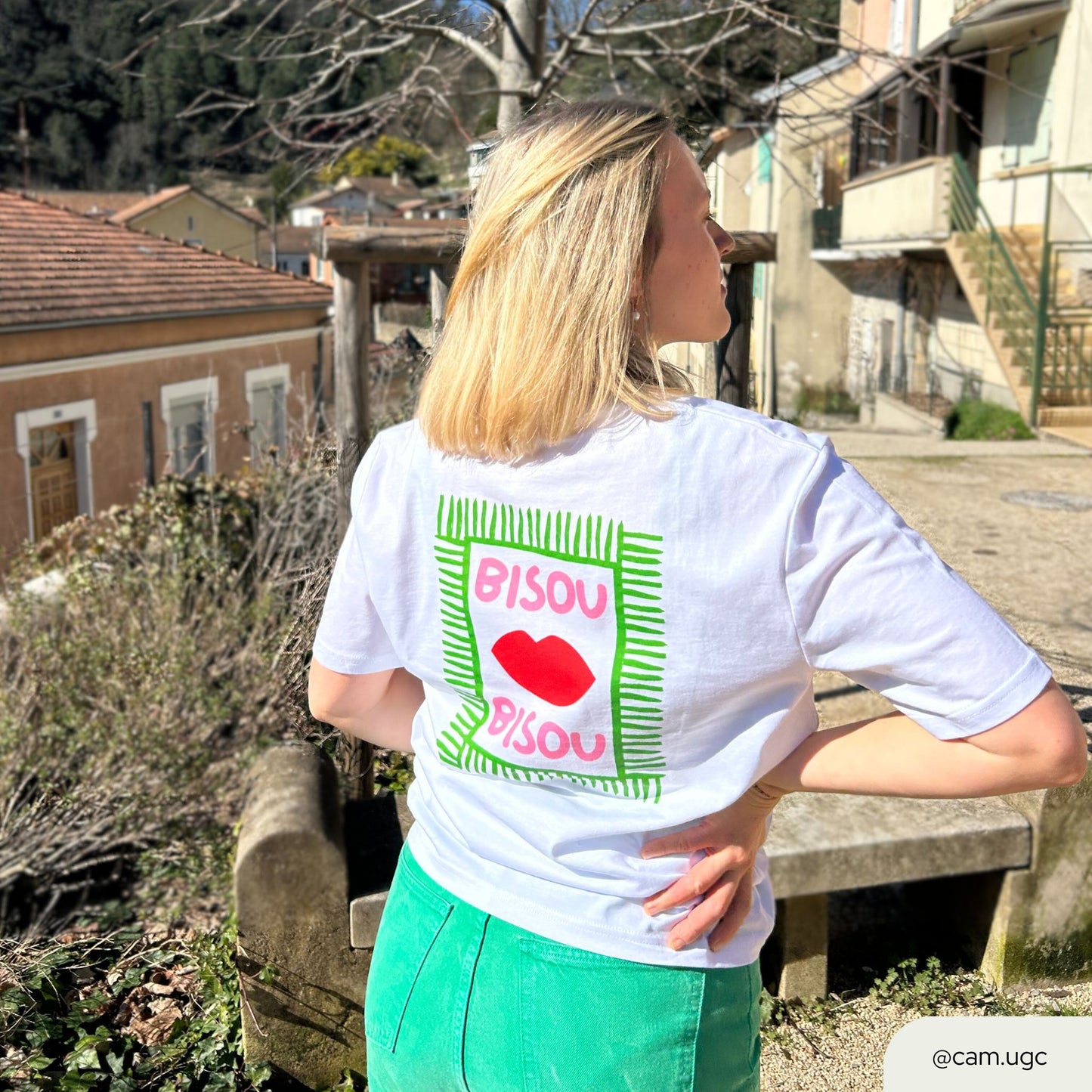 T-shirt Bisou Femme