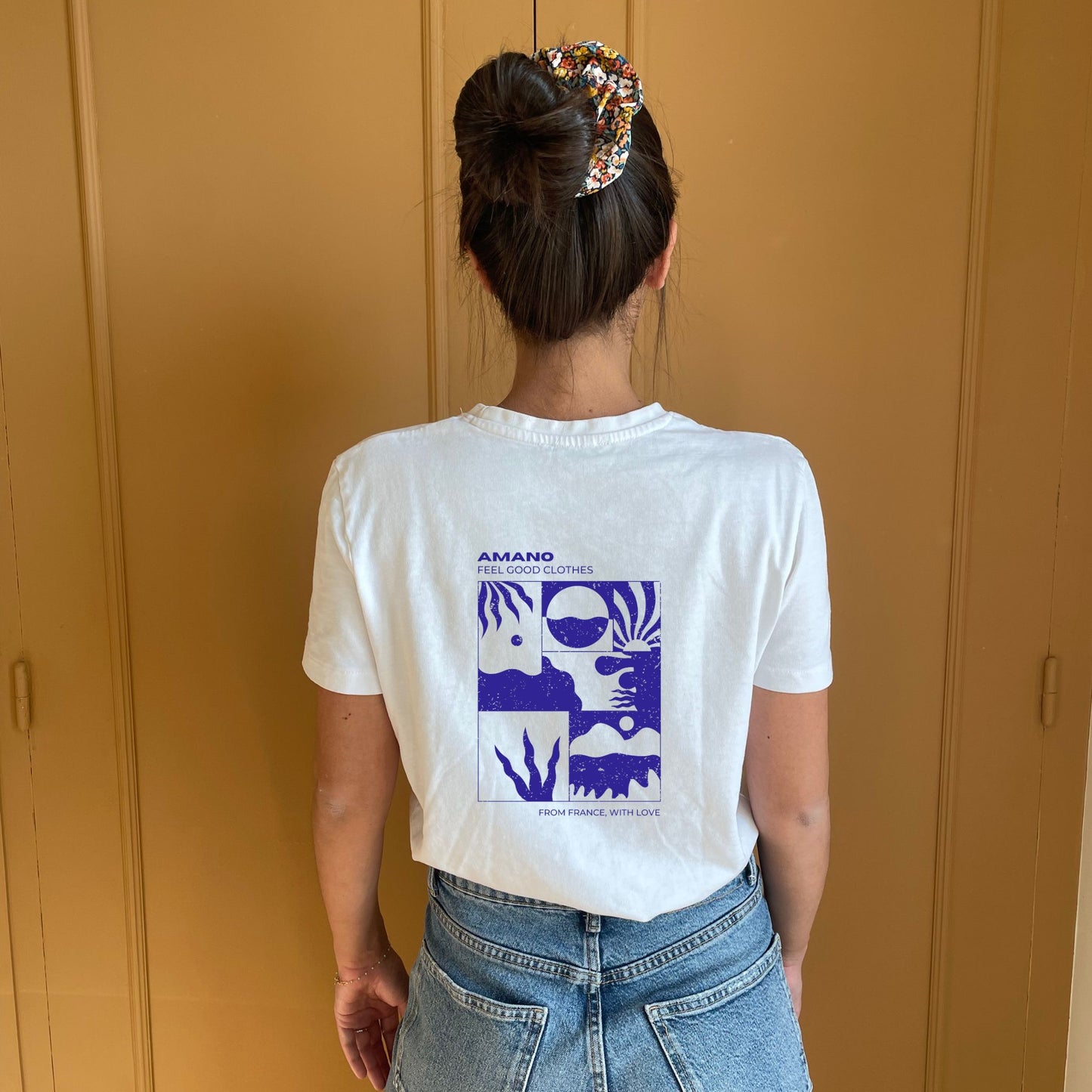 T-shirt Arty Blue Femme