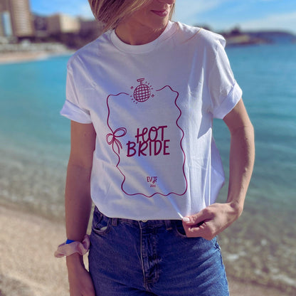 T-shirt EVJF - Hot Bride