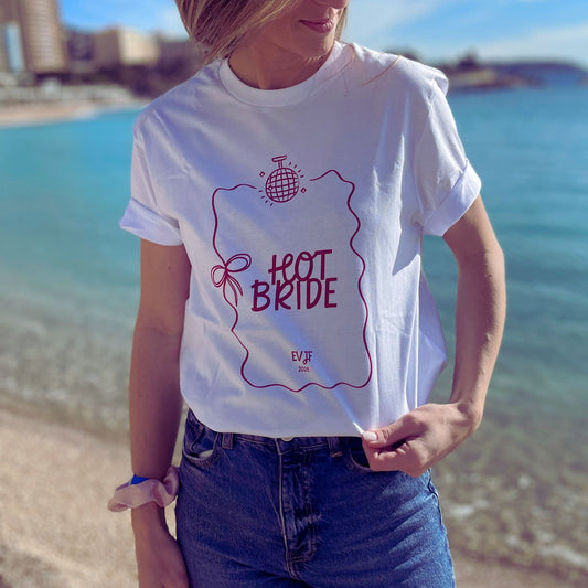 T-shirt EVJF - Hot Bride