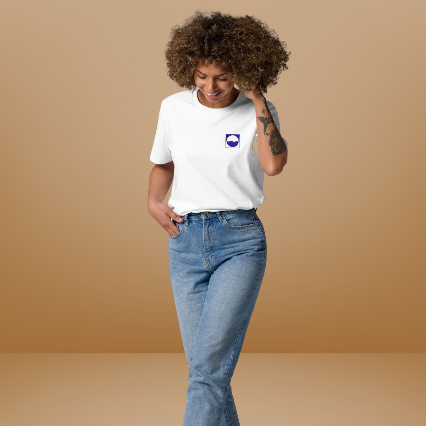T-shirt Arty Blue Femme