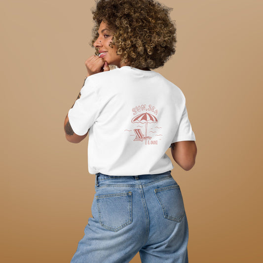 T-shirt Sun, Sea & Amano Femme