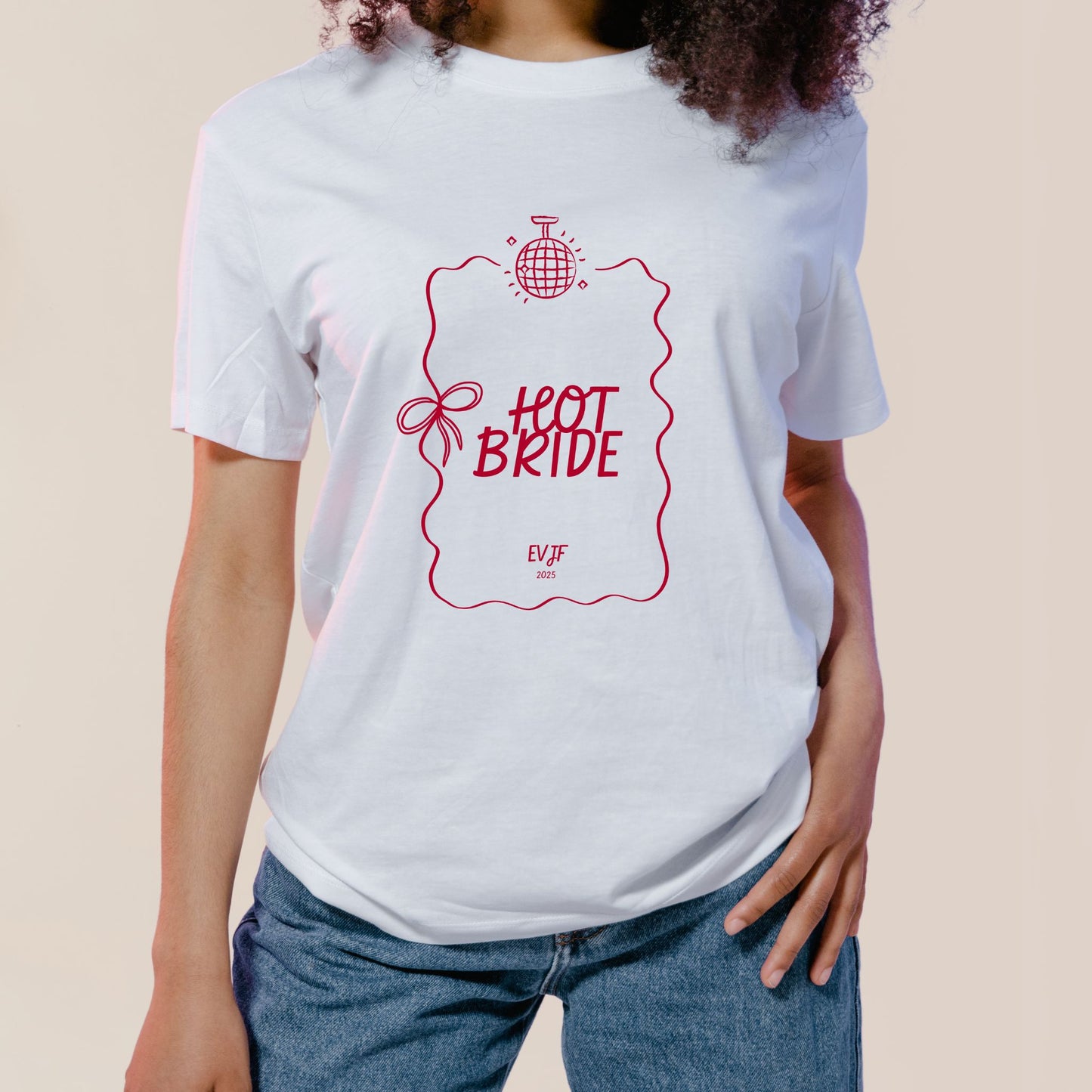 T-shirt EVJF - Hot Bride