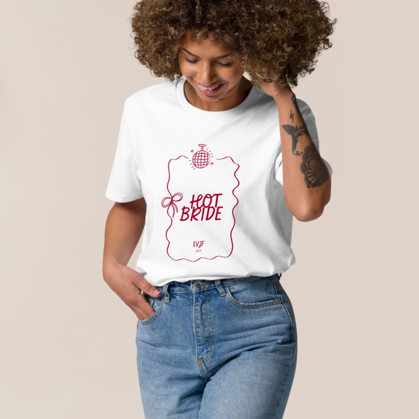 T-shirt EVJF - Hot Bride