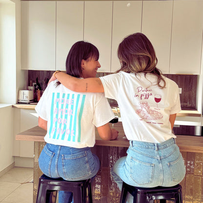 T-shirt Partner in Pizza Femme