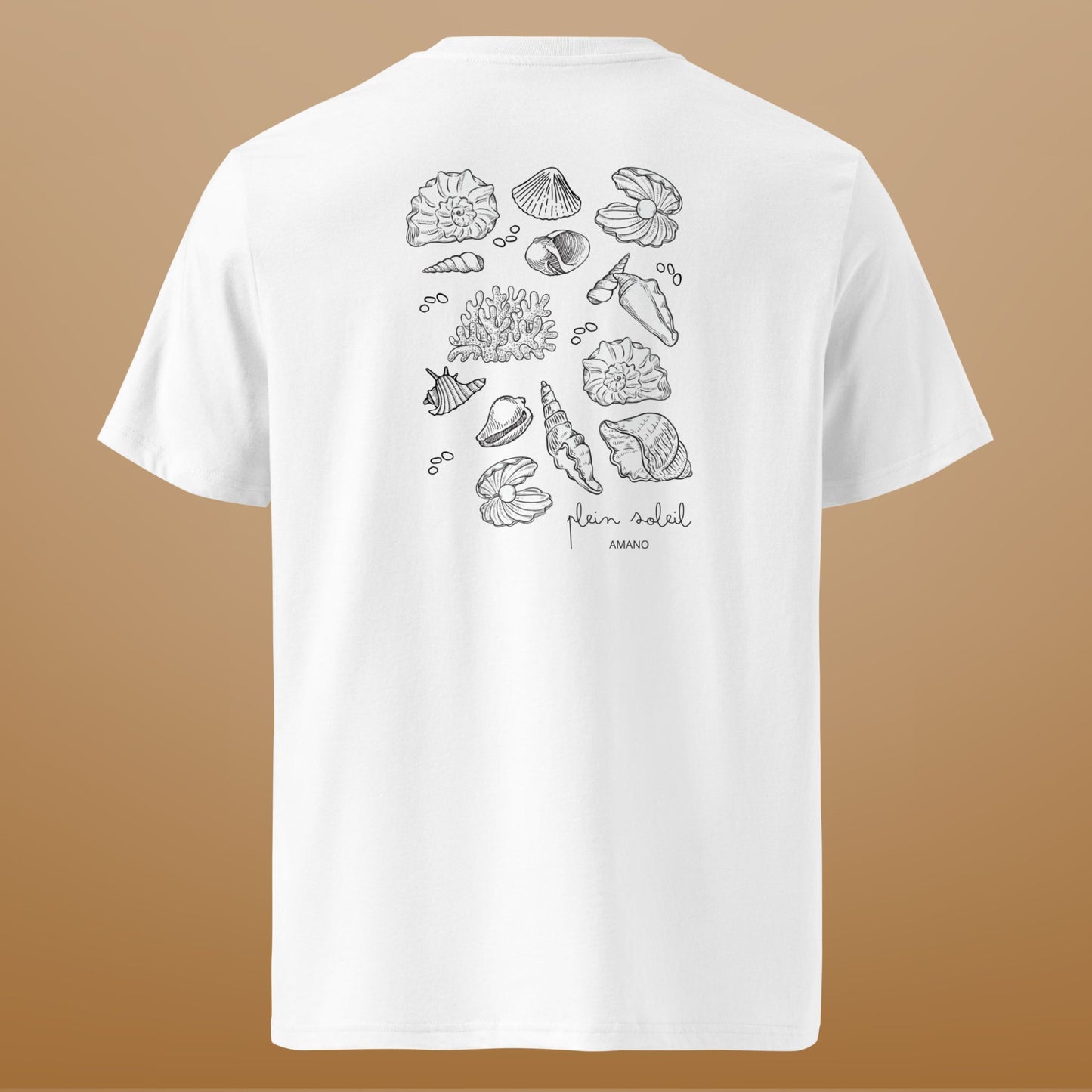 T-shirt en coton bio "Plein Soleil" – Homme