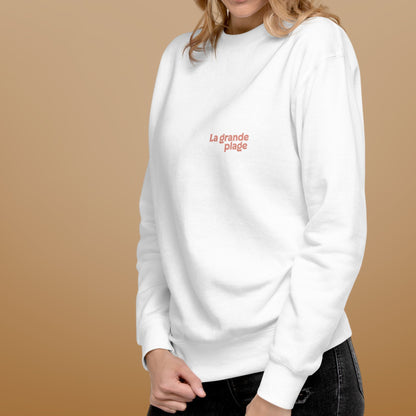 Pull Imprimé Plage Femme