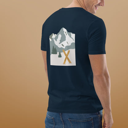 T-shirt Imprimé Montagne Homme