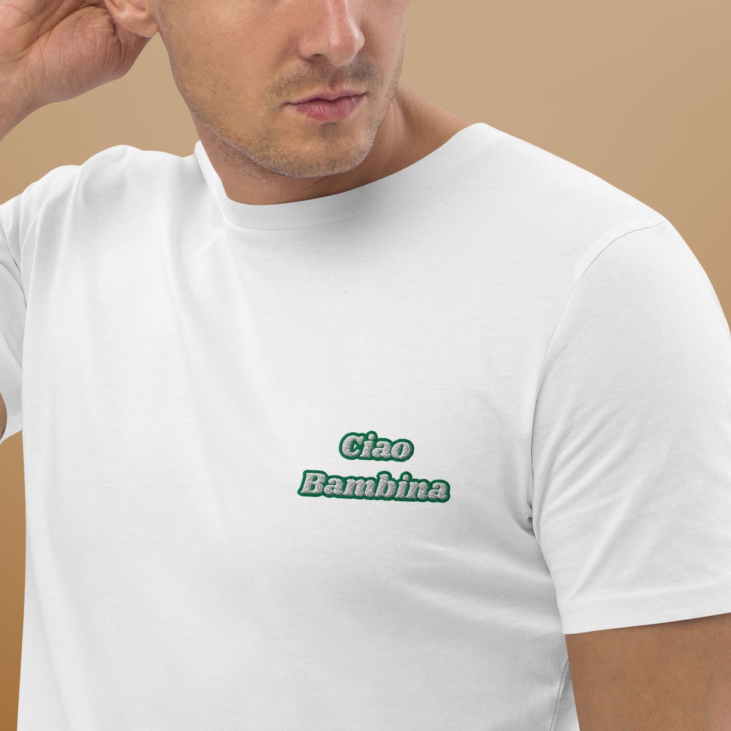 T-shirt Brodé Ciao Bambina Homme
