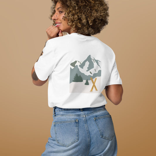 T-shirt City Break Montagne Femme