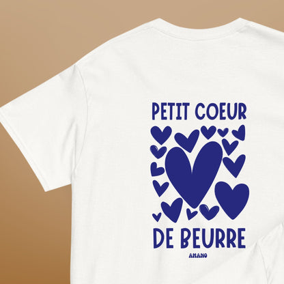 Tshirt petit coeur de beurre