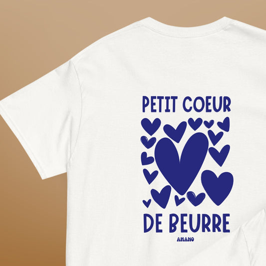 Tshirt petit coeur de beurre