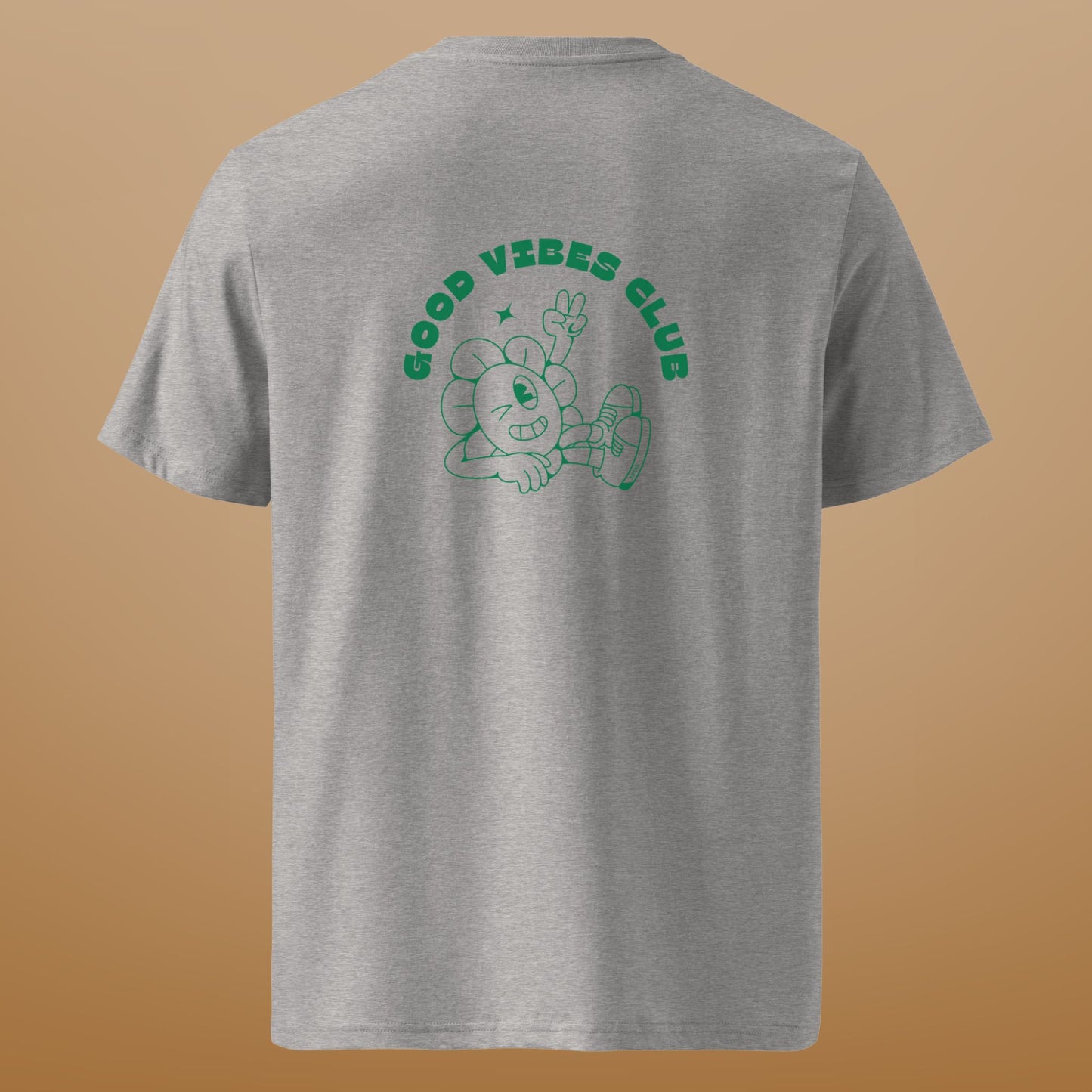T-shirt en coton bio "Good Vibes Club"