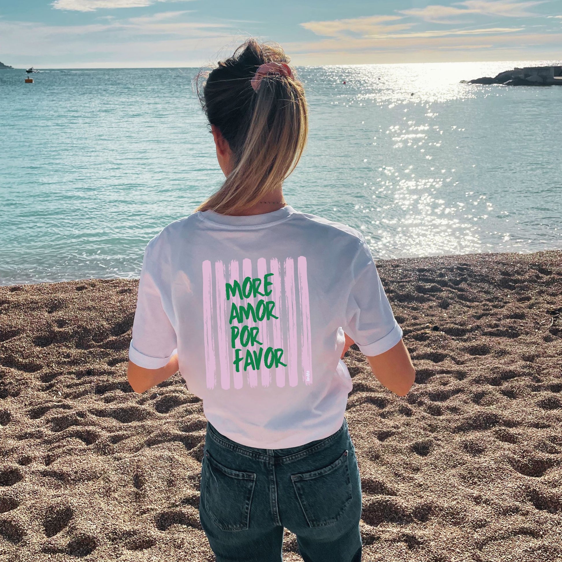 more amor por favor t-shirt femme