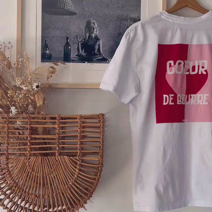 T-shirt Coeur de beurre Femme