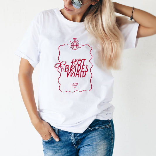 Tee shirt EVJF - Hot Bridesmaid