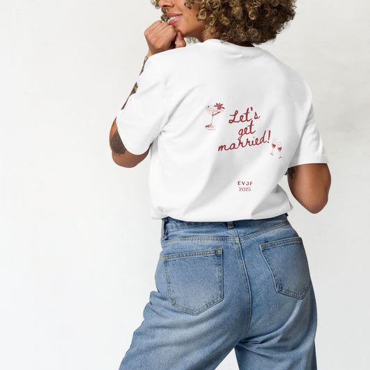 T-shirt EVJF - Let's get married