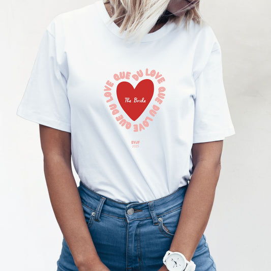 T-shirt EVJF - The Bride