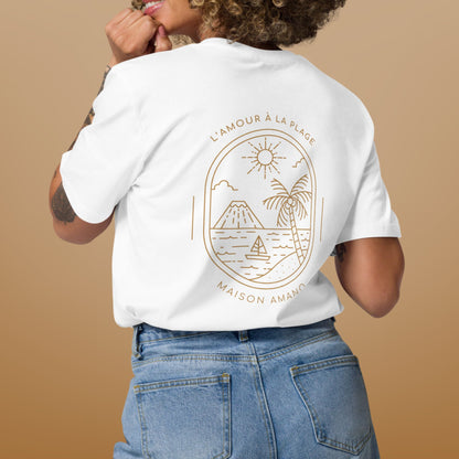T-shirt "L'amour à la plage"