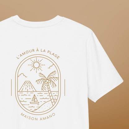 T-shirt "L'amour à la plage"