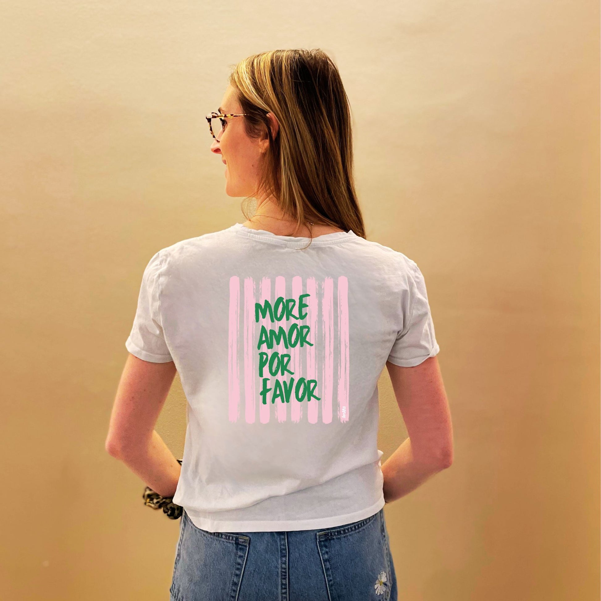 tshirt more amor por favor