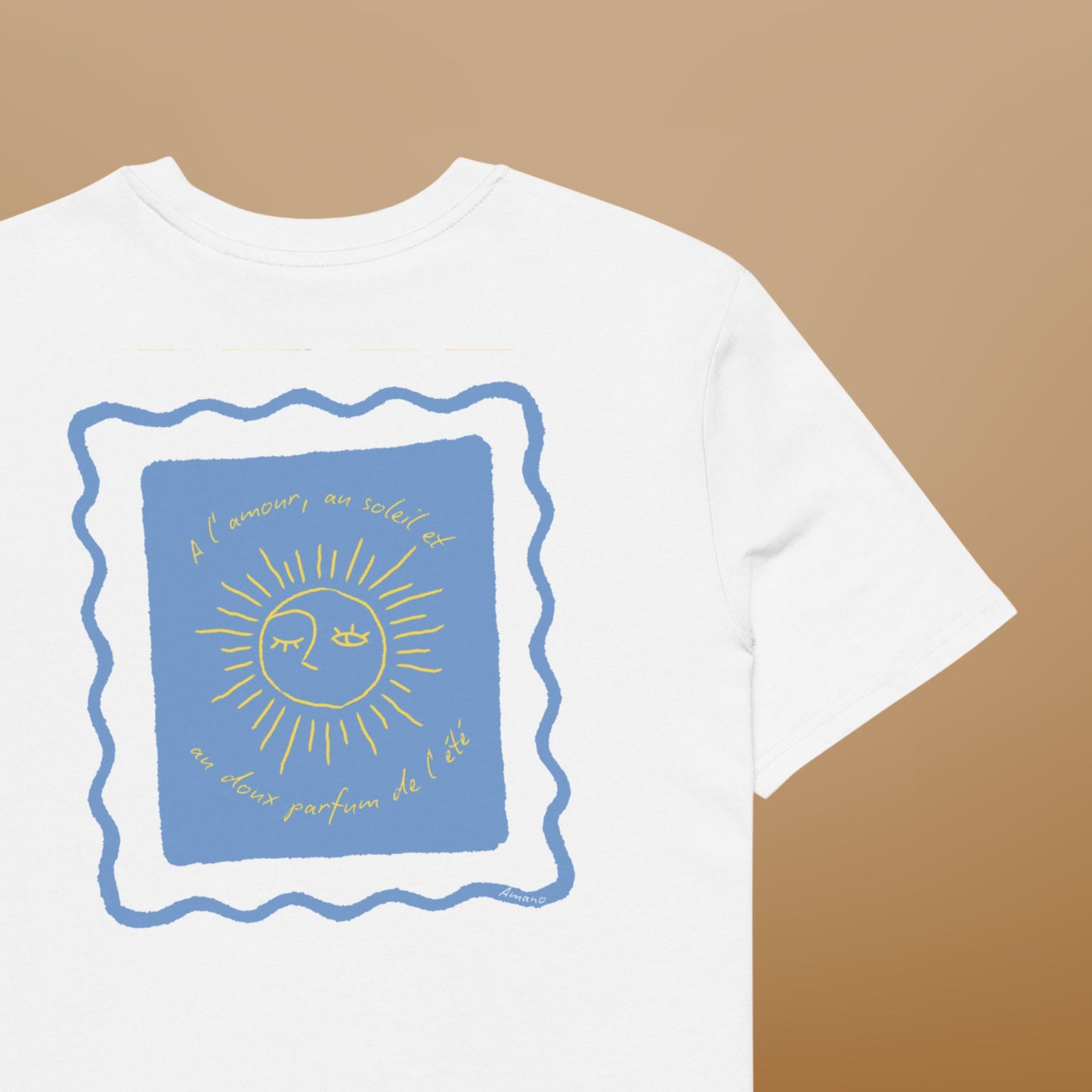 T-shirt "Parfum de l'été" - 100% coton bio
